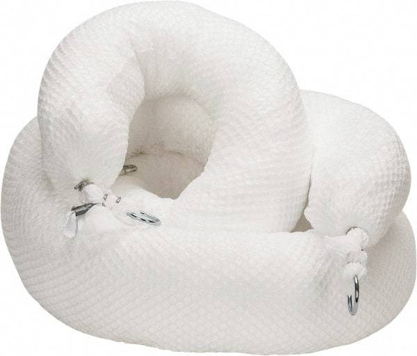 Brady SPC Sorbents - 32 Gal, 10' Long, 5" Diam, Boom - Oil Only, White - Exact Tool & Supply