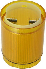 Eaton Cutler-Hammer - Yellow, Visible Signal Replacement Lens and Diffuser - 4, 13, 4X NEMA Rated, For Use with E26 Series Stacklights - Exact Tool & Supply