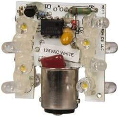Eaton Cutler-Hammer - Yellow, Visible Signal Replacement Lens - 4, 13, 4X NEMA Rated, For Use with E26 Series Stacklights - Exact Tool & Supply