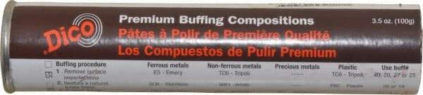 Dico - 1/4 Lb Jeweler's Rouge Compound - Red, Use on Gold, Precious Metals & Silver - Exact Tool & Supply