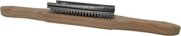 Divine Brothers - Steel Buffing Wheel Rake with Handle - Hardwood Handle - Exact Tool & Supply
