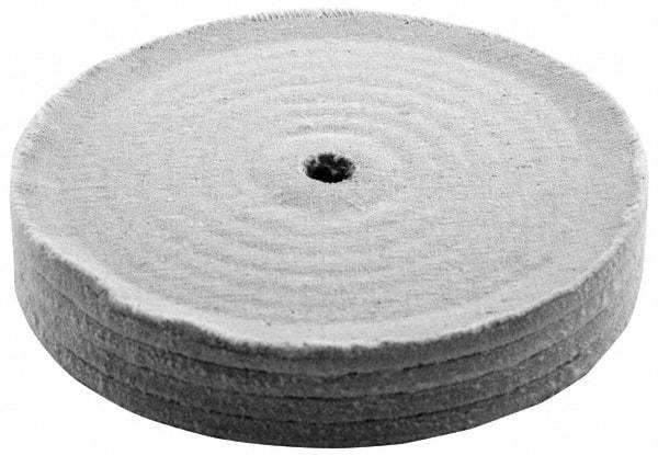 Divine Brothers - 12" Diam x 2" Thick Unmounted Buffing Wheel - Polishing Wheel, 3/4" Arbor Hole - Exact Tool & Supply
