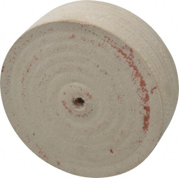 Divine Brothers - 6" Diam x 2" Thick Unmounted Buffing Wheel - Polishing Wheel, 1/2" Arbor Hole - Exact Tool & Supply