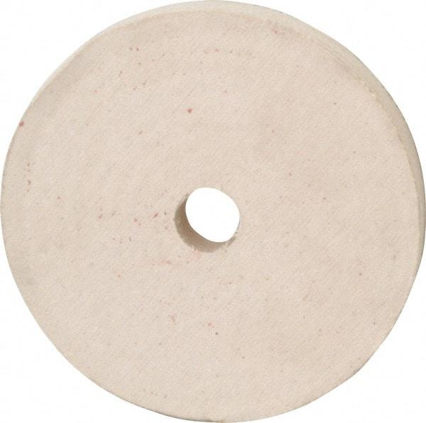 Divine Brothers - 8" Diam x 1" Thick Unmounted Buffing Wheel - Polishing Wheel, 1-1/4" Arbor Hole - Exact Tool & Supply