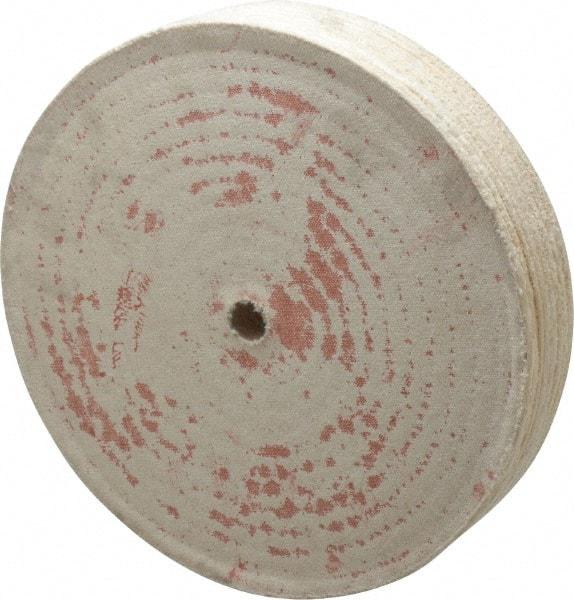 Divine Brothers - 10" Diam x 2" Thick Unmounted Buffing Wheel - Polishing Wheel, 3/4" Arbor Hole - Exact Tool & Supply