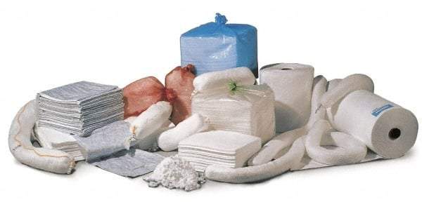 Brady SPC Sorbents - 70 Gal Capacity per Package, Oil Only Roll - 144' Long x 19" Wide, Polypropylene - Exact Tool & Supply