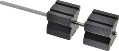 Starrett - 1-1/4" Max Capacity, 90° Angle, Hardened Steel 4-Way V-Block - 6-1/2" Long x 2.1" Wide x 1.7" High, Sold as 2 Block Set - Exact Tool & Supply