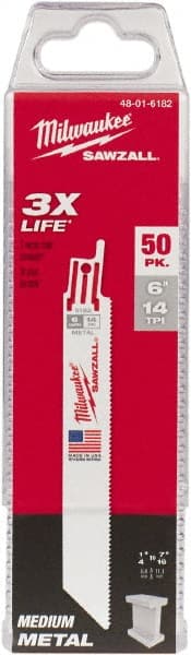 Milwaukee Tool - Steel Reciprocating Saw Blade - Exact Tool & Supply