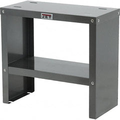 Jet - 31-1/2 Inch Long x 14 Inch Wide/Deep x 28 Inch High, Metal Cutting and Forming Machine Stand - Exact Tool & Supply