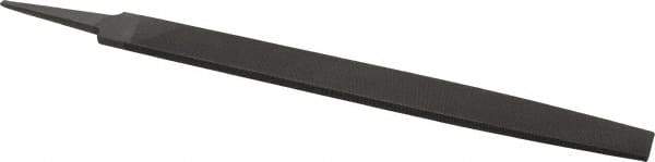 Value Collection - 14" Long, Second Cut, Flat American-Pattern File - Tang - Exact Tool & Supply