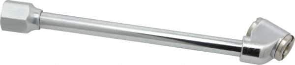 Acme - Closed Check Brass Air Chuck Extension - Dual Foot Chuck, 1/4 FPT - Exact Tool & Supply