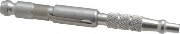 Acme - Rotating Adjustable Automotive Pocket Blow Gun - 1/4 NPT, 4-1/2" Tube Length, Aluminum - Exact Tool & Supply