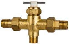Bradley - Wash Fountain Manual Mixing Valve - For Use with Bradley Foot-Controlled Wash Fountains - Exact Tool & Supply