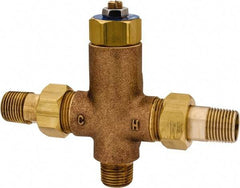 Bradley - Wash Fountain Thermo Static Mixing Valve - For Use with Bradley Foot-Controlled Wash Fountains - Exact Tool & Supply
