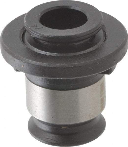 Bilz - 0.433" Tap Shank Diam, 0.354" Tap Square Size, M14 Tap, #1 Tapping Adapter - 0.2756" Projection, 0.669" Tap Depth, 1.1221" OAL, 3/4" Shank OD, Through Coolant, Series WE 1 - Exact Tool & Supply