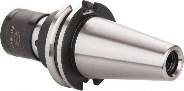 Bilz - CAT40 Taper Shank Tension & Compression Tapping Chuck - #0 to 9/16" Tap Capacity, 2.955" Projection, Size 1 Adapter, Quick Change - Exact Tool & Supply