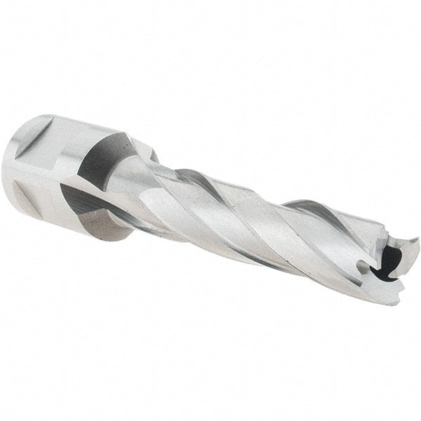 Hougen - 31/64" Diam x 2" Deep High Speed Steel Annular Cutter - Exact Tool & Supply