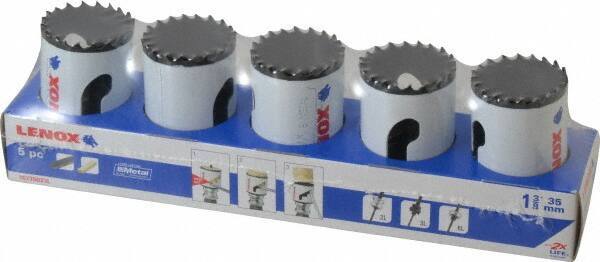 Lenox - 1-3/8" Diam, 1-1/2" Cutting Depth, Hole Saw - Bi-Metal Saw, Toothed Edge - Exact Tool & Supply