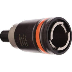 Emuge - 1-1/2" Straight Shank Diam Tension & Compression Tapping Chuck - M14 Min Tap Capacity, 5.7874" Projection, Size 4 Adapter, Quick Change, Through Coolant - Exact Tool & Supply