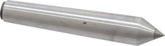 Made in USA - Carbide-Tipped Alloy Steel Standard Point Solid Dead Center - Jarno 5 Taper, 3-5/8" OAL - Exact Tool & Supply