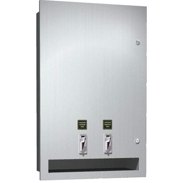 ASI-American Specialties, Inc. - Feminine Hygiene Product Dispensers Type: Tampon Dispenser/Sanitary Napkin Dispenser Sanitary Napkin Capacity: 15 - Exact Tool & Supply