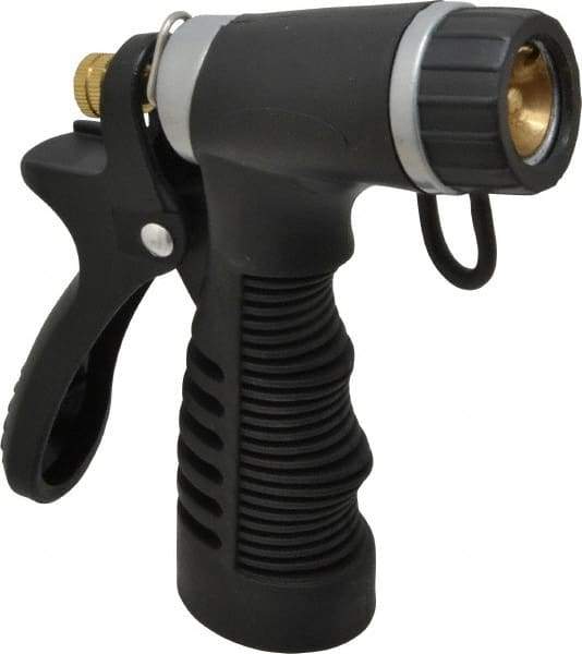 Value Collection - Garden Hose Insulated Pistol Nozzle - Zinc - Exact Tool & Supply