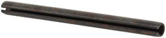 Value Collection - 2mm Diam x 26mm Long Slotted Spring Pin - Grade 1070-1080 Steel, Plain Finish - Exact Tool & Supply