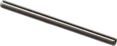 Value Collection - 2mm Diam x 30mm Long Slotted Spring Pin - Grade 1070-1080 Steel, Plain Finish - Exact Tool & Supply