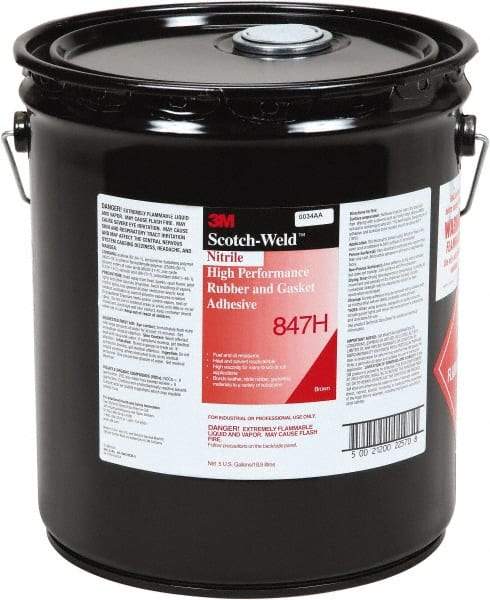 3M - Automotive Sealants & Gasketing Type: Rubber And Gasket Adhesive Container Size: 5 Gal. - Exact Tool & Supply