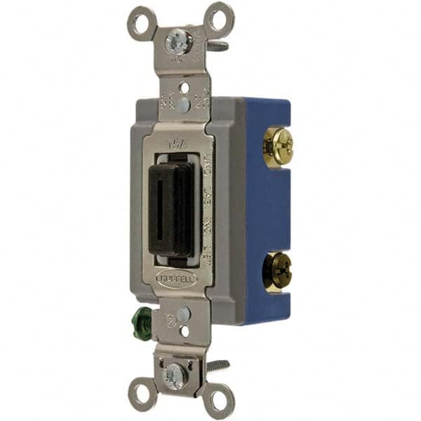 Hubbell Wiring Device-Kellems - Key Switches Switch Type: 6 Tumbler Switch Sequence: On-Off - Exact Tool & Supply
