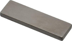 Mitutoyo - 0.1003" Rectangular Steel Gage Block - Accuracy Grade AS-1, Includes Certificate of Inspection - Exact Tool & Supply