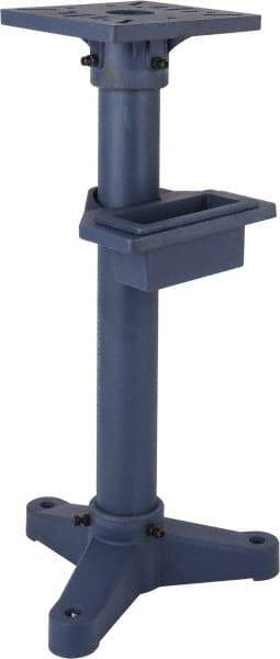 Palmgren - Pedestal Stand - Compatible with 6, 7, 8 and 10 Inch Bench Grinders - Exact Tool & Supply