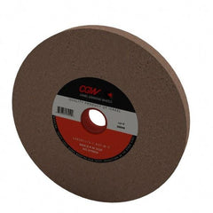 Camel Grinding Wheels - 60 Grit Aluminum Oxide Bench & Pedestal Grinding Wheel - 12" Diam x 1-1/2" Hole x 2" Thick, 2220 Max RPM, M Hardness, Medium Grade , Vitrified Bond - Exact Tool & Supply