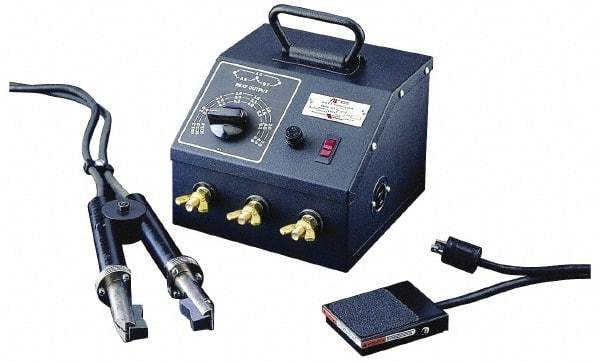 American Beauty - 120 or 220 Volt, 0 to 1,800 Watt, Resistance Soldering System - Includes Power Unit, Handpiece & Footswitch - Exact Tool & Supply