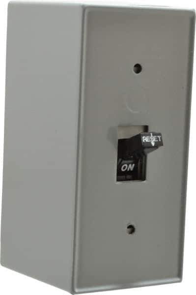 Eaton Cutler-Hammer - 1 Pole, 0.4 to 16 Amp, NEMA, Enclosed Toggle Manual Motor Starter - 60.5mm Wide x 71.9mm Deep x 105.7mm High, 1 hp at 120/240 V, 1 hp at 277 V, 1/4 hp at 120/240 V & 1/4 hp at 32 V, CSA Certified, NEMA 1, UL Listed - Exact Tool & Supply