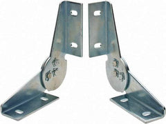KabelSchlepp - 1.97 Inch Outside Height, Cable and Hose Carrier Steel Open Mounting Bracket Set - 1.22 Inch Inside Height - Exact Tool & Supply