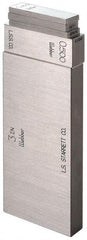 Starrett - 16" Square Steel Gage Block - Accuracy Grade 0 - Exact Tool & Supply