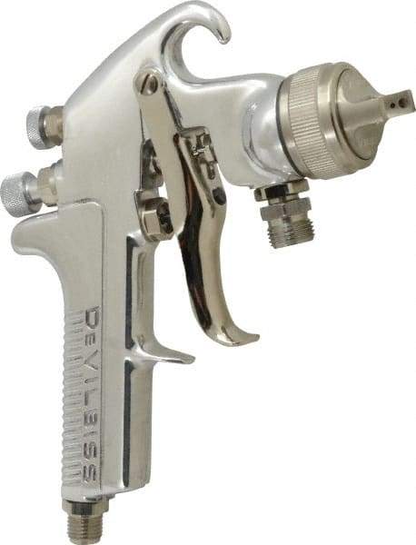 Binks - Pressure/Siphon Feed High Volume/Low Pressure Paint Spray Gun - For Adhesives, Enamels, Epoxies, Lacquers, Latex, Polyurethanes, Primers, Sealers, Stains, Varnishes - Exact Tool & Supply