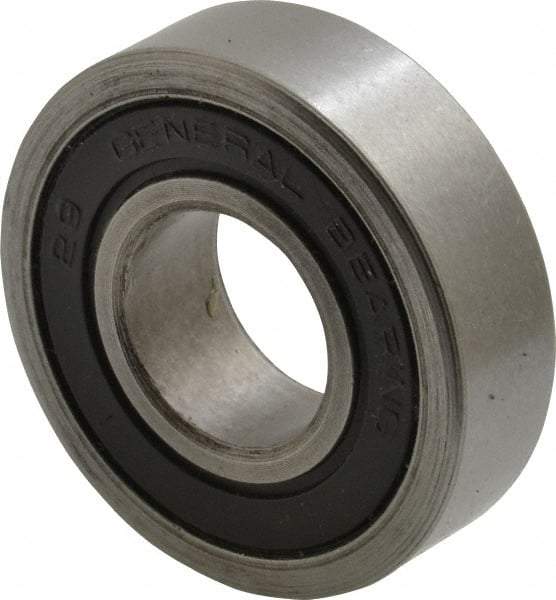 Value Collection - 3/4" Bore Diam, 1-3/4" OD, Double Seal Unground Retainer Type Radial Ball Bearing - 1/2" Wide, 1 Row, Round Bore, 1,171 Lb Dynamic Capacity - Exact Tool & Supply