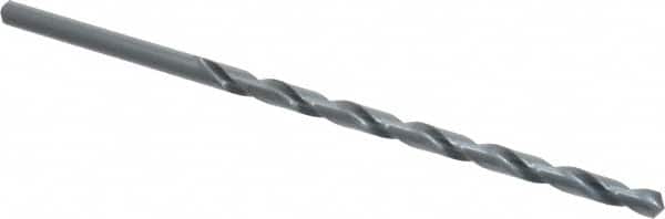 Interstate - 3/8" 118° 2-Flute High Speed Steel Extra Length Drill Bit - Exact Tool & Supply