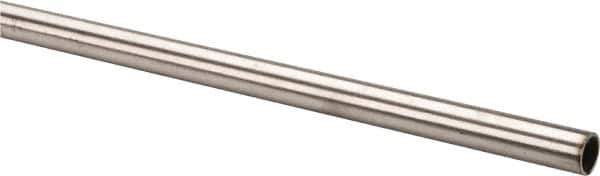 Value Collection - 6' Long, 1/2" OD, 304 Stainless Steel Tube - 0.035" Wall Thickness - Exact Tool & Supply