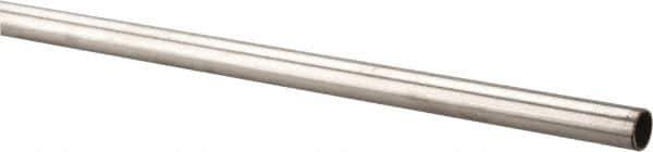 Value Collection - 6' Long, 1/2" OD, 316 Stainless Steel Tube - 0.035" Wall Thickness - Exact Tool & Supply