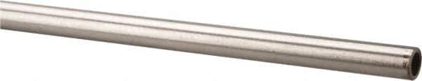 Value Collection - 6' Long, 1/4" OD, 316 Stainless Steel Tube - 0.049" Wall Thickness - Exact Tool & Supply