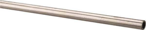 Value Collection - 6' Long, 1/2" OD, 316 Stainless Steel Tube - 0.065" Wall Thickness - Exact Tool & Supply