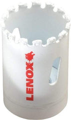 Lenox - 1-3/8" Diam, 1-5/8" Cutting Depth, Hole Saw - Carbide Grit Saw, Gulleted Edge - Exact Tool & Supply