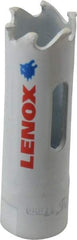 Lenox - 11/16" Diam, 1-1/2" Cutting Depth, Hole Saw - Carbide-Tipped Saw, Toothed Edge - Exact Tool & Supply