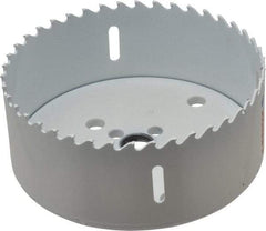 Lenox - 4-1/2" Diam, 1-1/2" Cutting Depth, Hole Saw - Carbide-Tipped Saw, Toothed Edge - Exact Tool & Supply