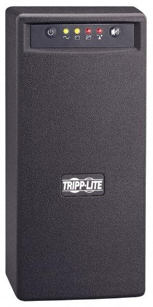 Tripp-Lite - 10 Amp, 550 VA, Wall Mount Line Interactive Backup Uninterruptible Power Supply - Backup 4.6 min with Full Load & 14.8 min with Half Load, 120 VAC Input, 115 & 120 VAC Output, 300 Watt Output, 1 Phases, 6 Outlets - Exact Tool & Supply