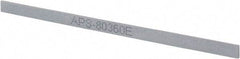 Value Collection - 400 Grit Silicon Carbide Rectangular Polishing Stone - Super Fine Grade, 1/4" Wide x 6" Long x 1/16" Thick - Exact Tool & Supply