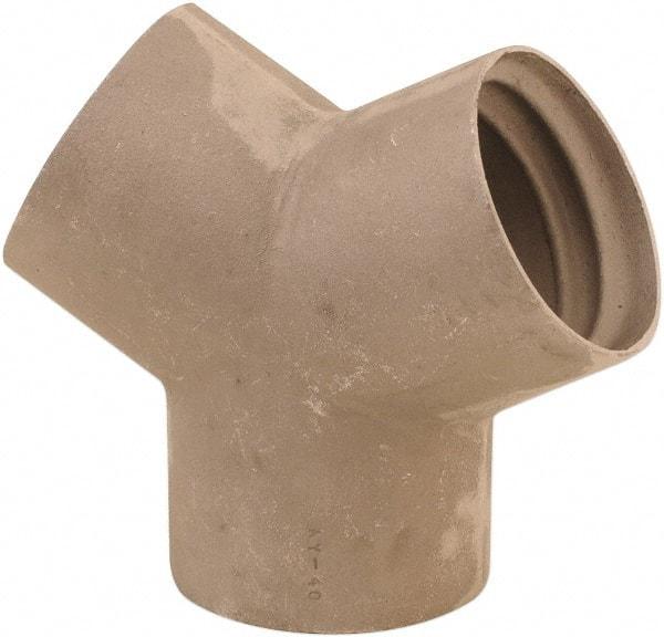 Hi-Tech Duravent - 4" ID Aluminum Y Adapter - 4" Long - Exact Tool & Supply